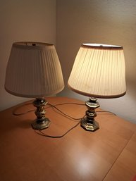 Rm.4. Two Table Top Lamps.