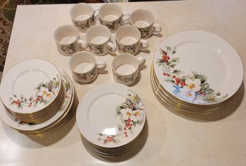 Rm4 Set Of Holiday Dinnerware Serving 8