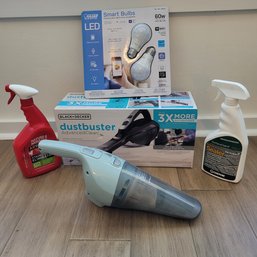 R15 Black And Decker Dust Buster, Led Smart Bulbs, Nature's Miracle Stain And Odor Eliminator