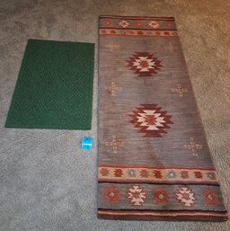 R3 One Midwest Inspired Runner Rug And One Doormat Rug