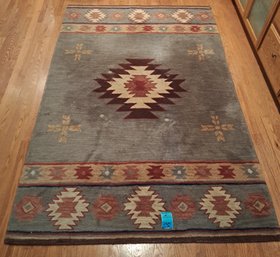 R3 Large Western Inspired Area Rug