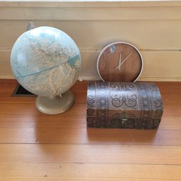 R4 Chest, Globe And Clock