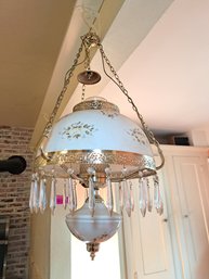R3 Vintage Victorian Hanging Parlor Lamp