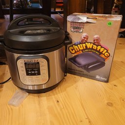 R2 Instant Pot And Churwaffle Maker