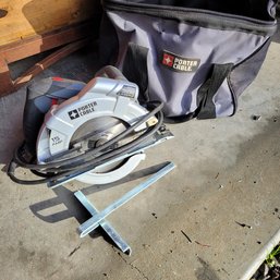R0 Porter Cable 15 Amp Corded Circular Saw With Storage Bag