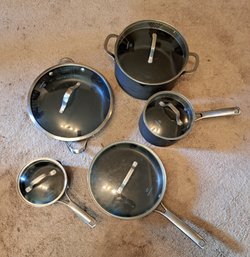 R1 Calphalon Pot And Pan Set With Lids