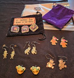R1 Costume Jewelry To Include Earrings, Pins, And Charms