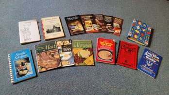 R12 Assorted Vintage Magazines And Books On Cooking And Other Health Related Topics