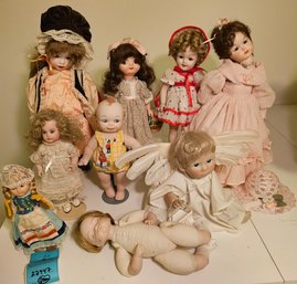 R6 Vintage Porcelain Dolls