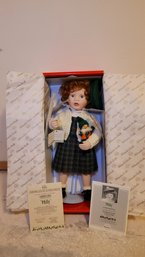 R6 Ashton Drake Galleries Collectible Porcelain Dolls Including: A Little Irish Lass 'Molly,' Amish Blessing