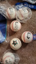R2 Mariners Memorabilia And Souvenirs From 90's Era With Gloves, And Baseballs