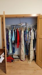 R2 Closet Lot All Contents Including Women's Clothing Sized 8-12 And Large