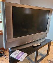 R2 Sony 41in Grand Wega TV With Remote And Instruction Manual