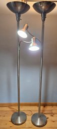 R2 Two Metal Tall-standing Lamps