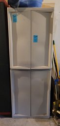 R0 Plastic Cabinet With Shelves