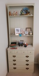 R15 Ethan Allen Book Shelf With 3 Drawers