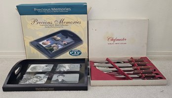 R3 Chef Master Kitchen Delite Stainless Steel 6pc Cutlery Set And 'Precious Memories' Muckleshoot Casino Brand