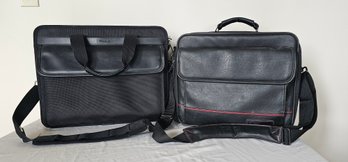 R10 Targus Briefcase With Crossbody Strap And Targus Laptop Travel Bag With Crossbody Strap