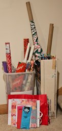 R4 Mix Of Wrapping Paper, Gift Bags, Tissue Paper, And Other Gift Wrapping Supplies