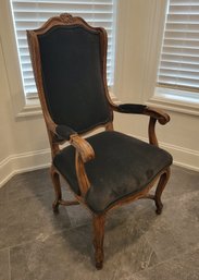 R2 2 Of 2 Vintage Like Armchair With Black