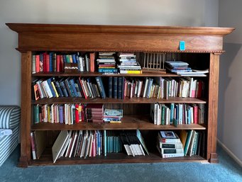 Large Wood Bookcase