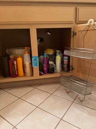 Bath Cleaning Supplies, Shampoos, Trash Can, Shower Caddy, Toilet Brushes