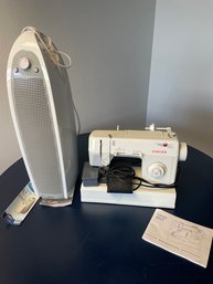 Holmes Hepa-Type Air Purifier And Optional Ionizer Owners Guide Included And Singer Sewing Machine 2517
