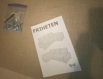 Disassembled IKEA FRIHETEN Sofa Couch