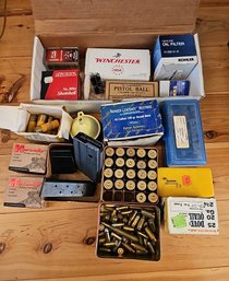 R2 Lot To Include A Variety Of Ammunition, Containers, And Gun Magazines