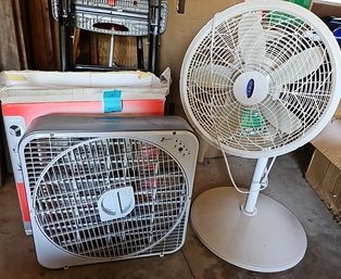 R0 Two Floor-standing Fans