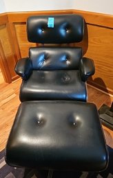 R5 Eames Style Swivel Chair And Swivel Foot Rest