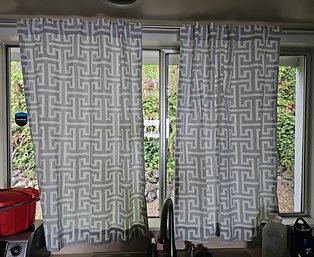 Lot To Include A Variety Of Curtains