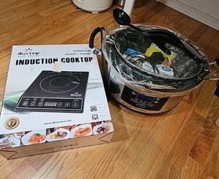 R12 Induction Cook Top And Slow Cooker