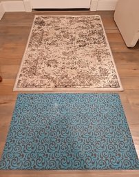 R3 One Entry-way Rug And One Slip Mat