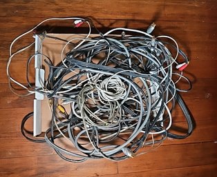 R5 Small Box Of Different Cords And Cables