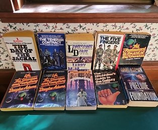 R1 Variety Of Vintage Paperback Books.  Located Upstairs