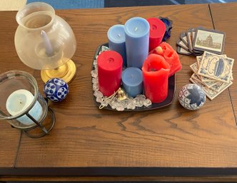 Candles, Coffee Table Decor, Coasters