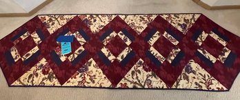 Handmade Purple Floral Quilted Wall Decoration