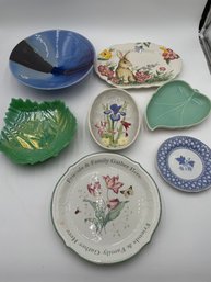 R1 Lennox Butterfly Meadow Plate And A Variety Of Decorative Plates