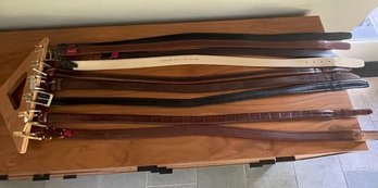 Collection Of Belts 1 Includes Cole Haan, Martin Dingman, Allen Edmonds , And Other Designers