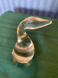 R2 Steuben Glass Goose Figurine