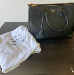 Prada Handbag And Duster Bag