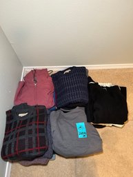 R7 Variety Of Unisex Sweaters, Crewnecks, Pullovers, Mens Munsingwear Knit Sweater, Womens Sweaters