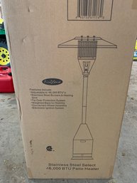 Stainless Steel Patio Heater, In Box (lot 2 Of 2)
