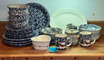 R3 Sponge Ware  Dishes, Measuring Cups, Grater, Platter