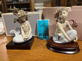 Lladro And NAO By Lladro - Mirage And Sea Maiden Figurines, In Open Boxes