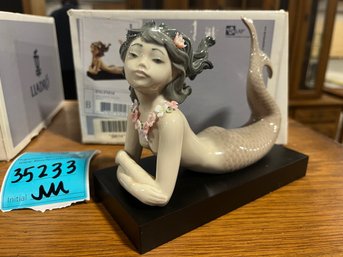 Lladro 'Fantasy' Mermaid Figurine, In Open Box