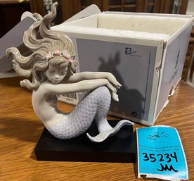 Lladro Illusion Mermaid Figurine, In Open Box