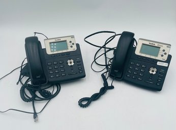 R1 Two Yealink OOMA Office Phones