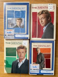 The Mentalist On DVD New In Box Seasons 1-4